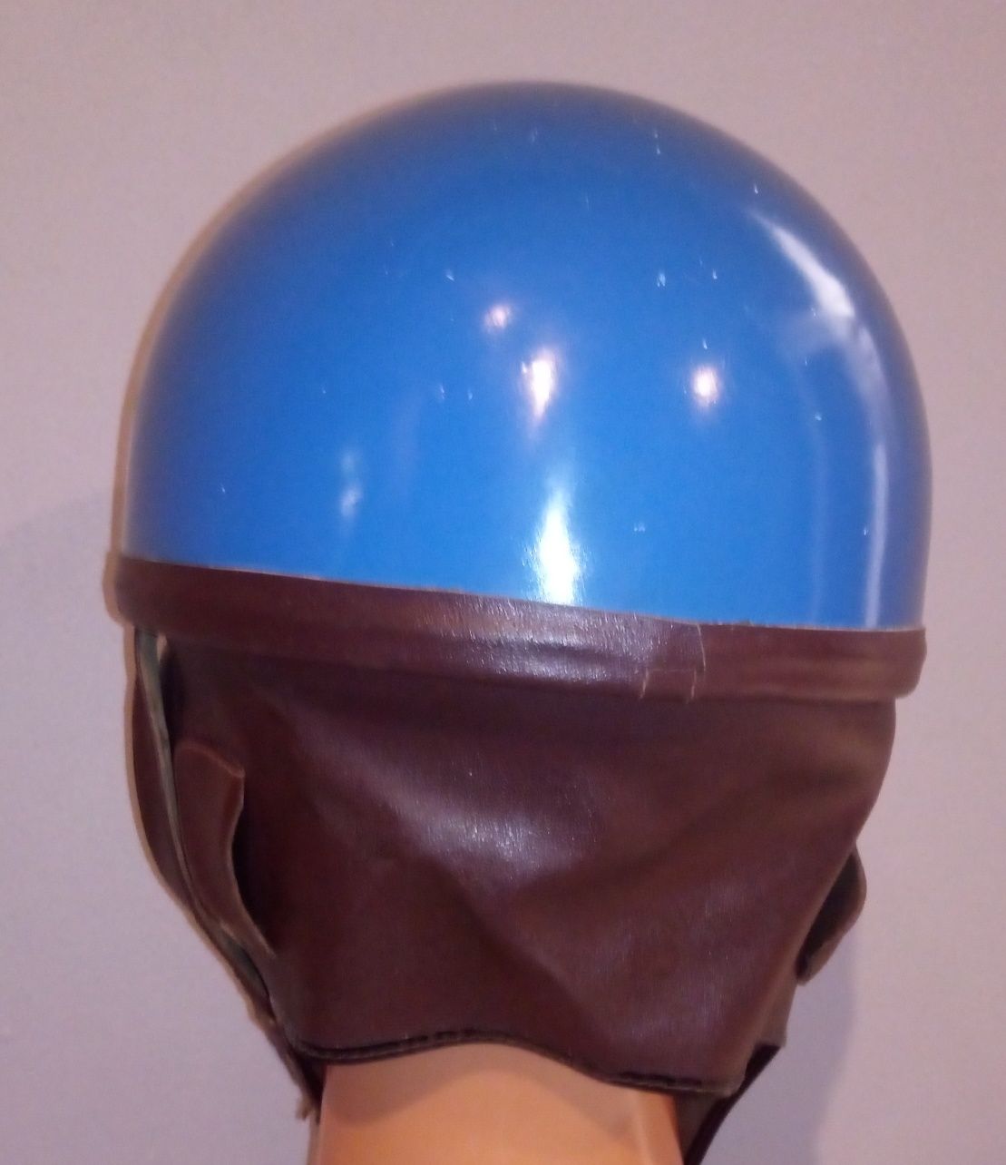 Kask orzeszek PRL  stary vintage kolekcjonerski / rozmiar 59 / NR 2