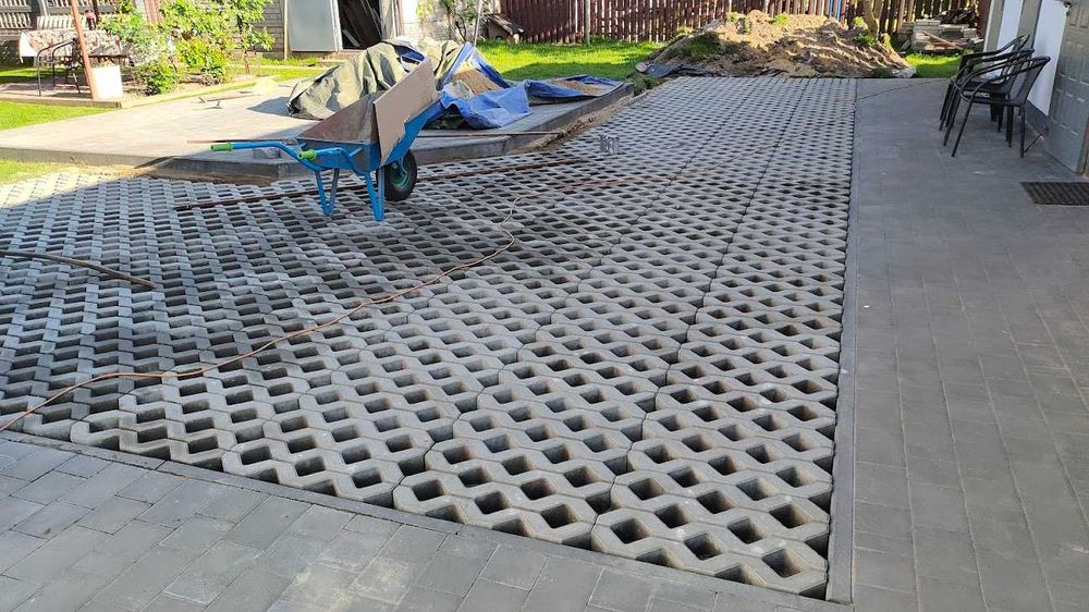 Montaż Ogrodzeń układanie kostki brukowej