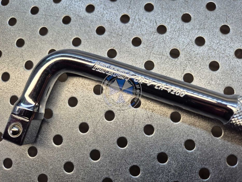 Pokrętło typu L 1/2" 200mm Cr-V pokrętło fajkowe 1/2" pokrętło 1/2"