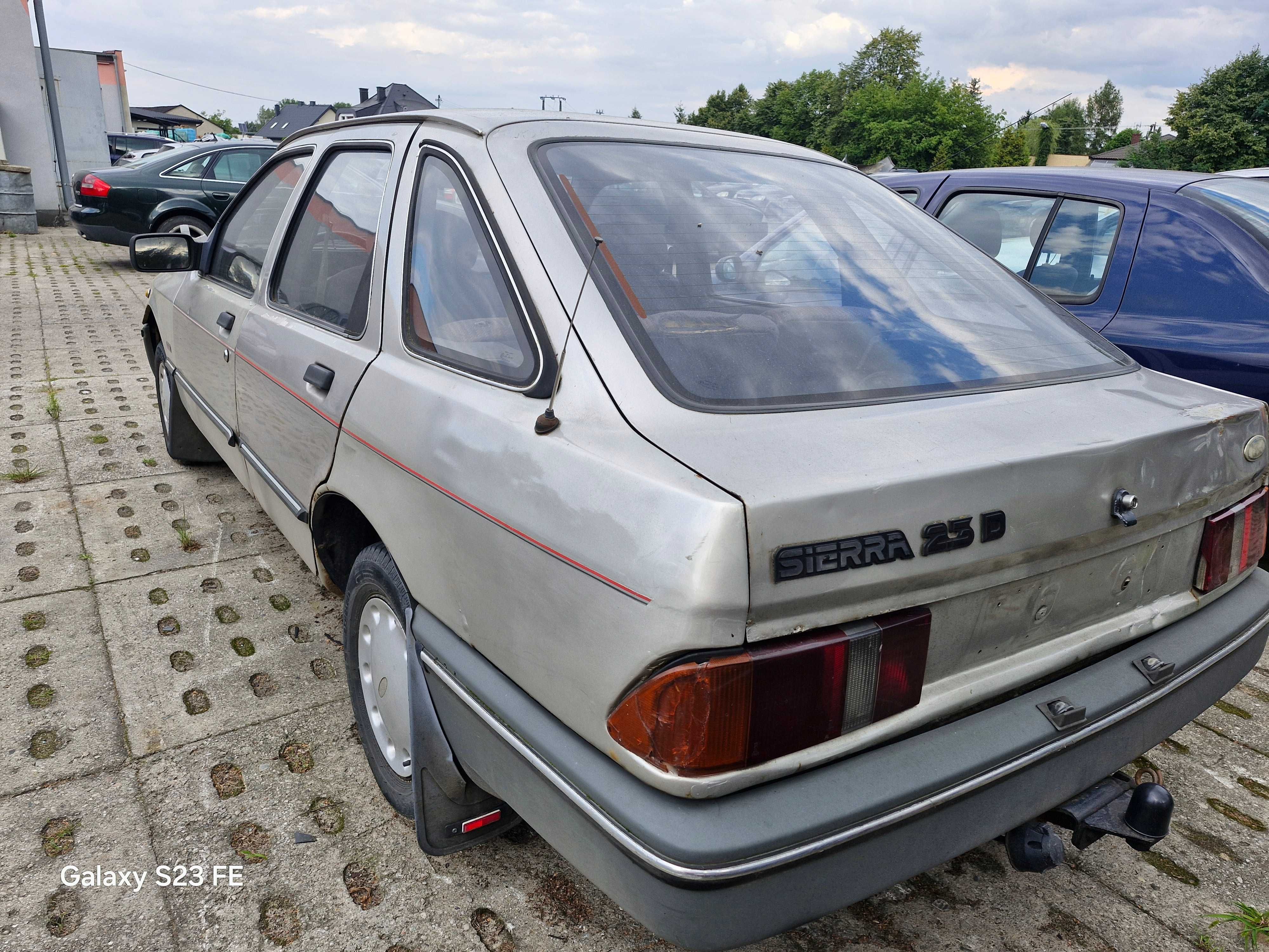 Ford Sierra 2.3 diesel 67KM w całości na części #546