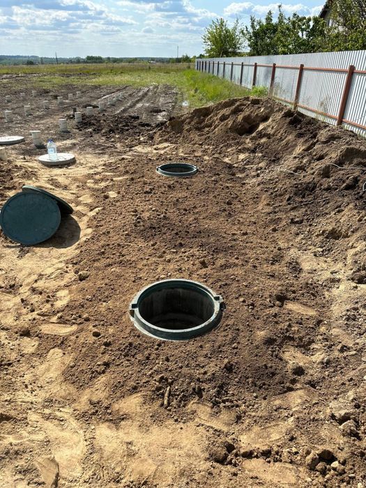 Септик під ключ, канализации, вигрибние ями під ключ комуникации