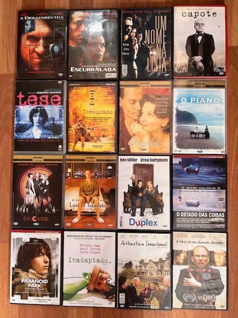 Conjunto de DVDs + Estantes