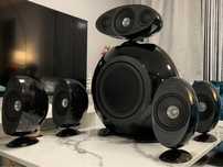 Hi-End Kolumny 5.1 KEF KHT3005SE UniQ Czarne Okazja komplet