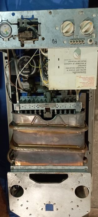 Димохідний котел юнкерс+запчастини до турбо котла Grandini