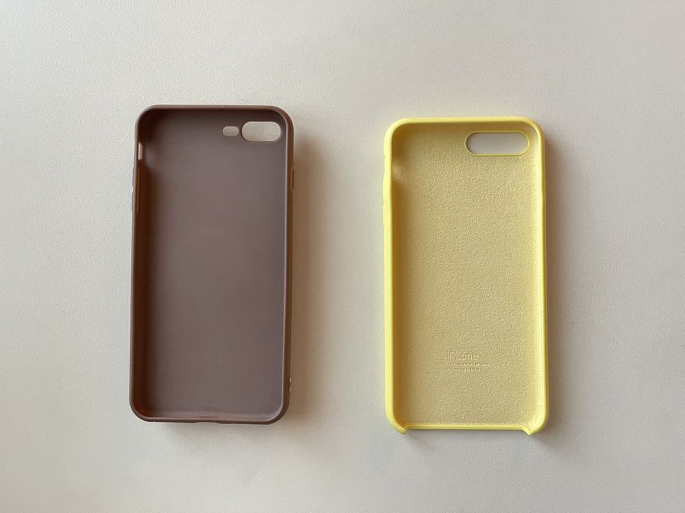 Чехол iphone 7 plus желтый шоколад 5 SE зеленый