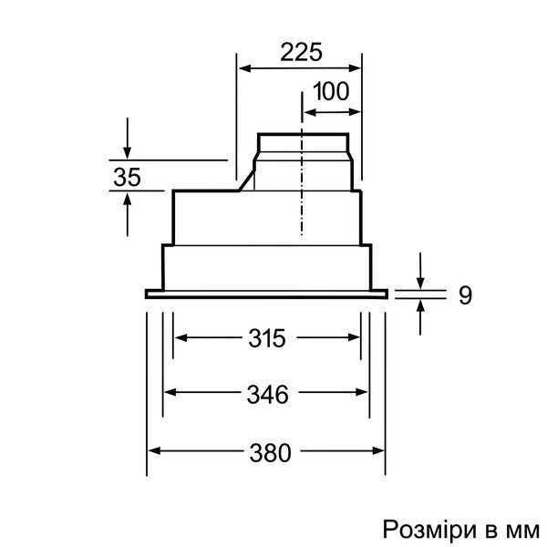 Витяжка Bosch DHL 555B L