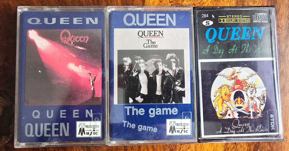 Queen - zestaw 3 kaset magnetofonowych
