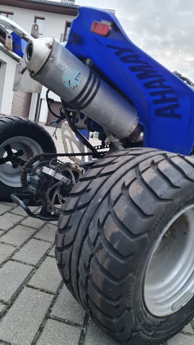 Quad  Yamaha Warrior 350 3d doinwestowana dodatki