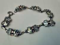 Pulseira prata e ouro
