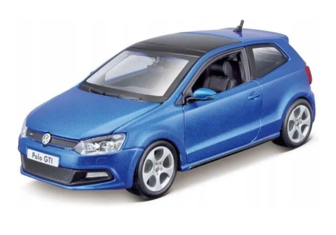BBurago, VW Polo, model auta GTI Mark 5, 1:24 Nowy