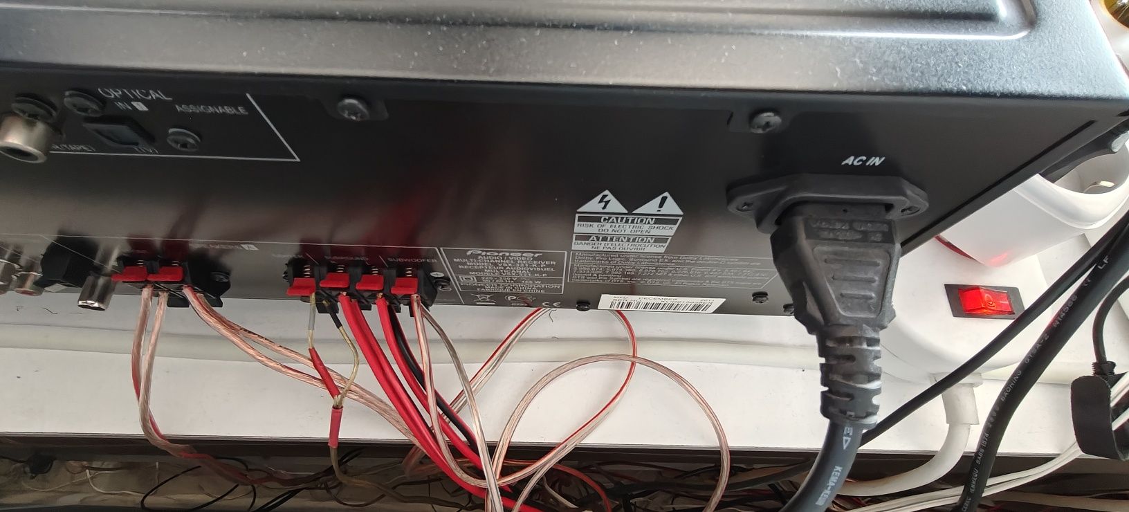 Kino Amplituner Pioneer VSX 321 plus głośniki 5.1
