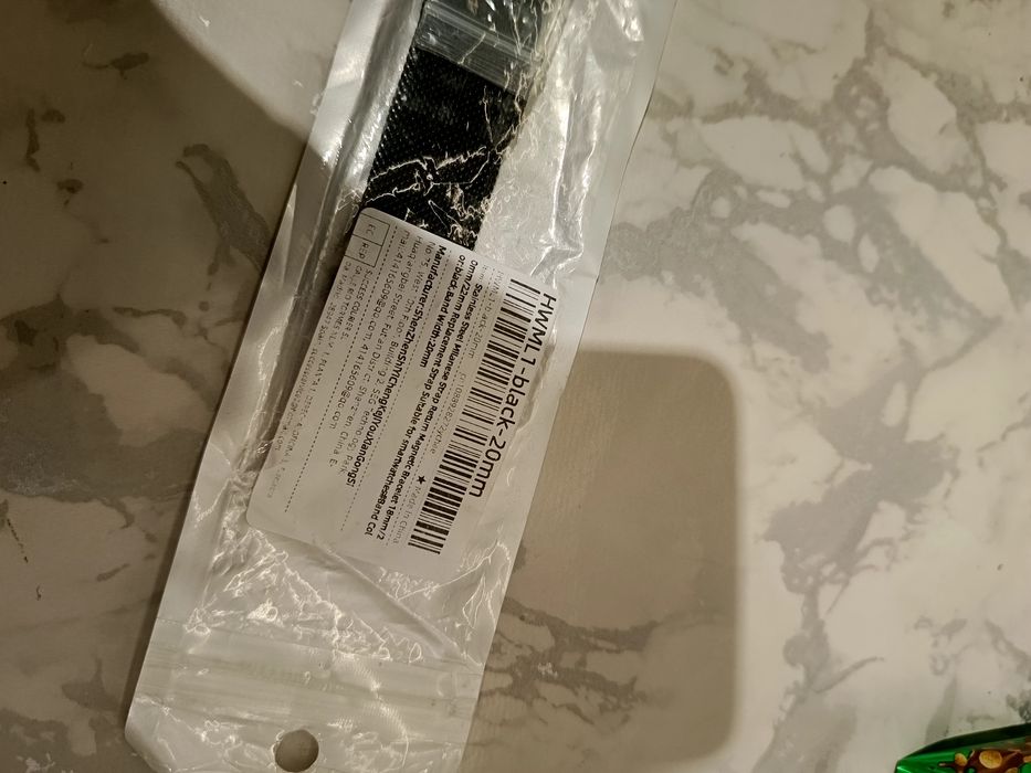 Ремінь на годинник меланська петля 20 мм