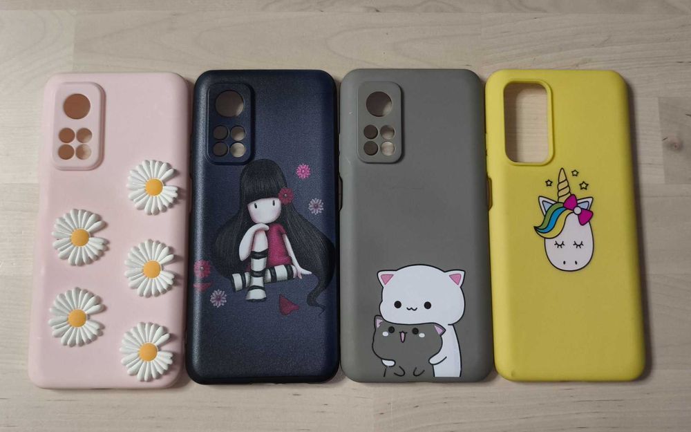 CONJUNTO de 7 Capas em Silicone para XIAOMI 10T PRO