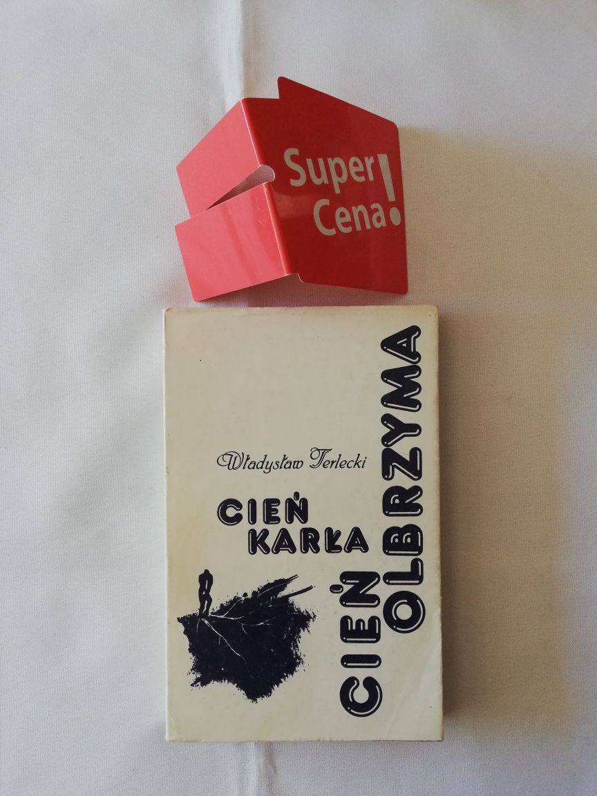 książka "cień karła cień olbrzyma" Władysław Terlecki