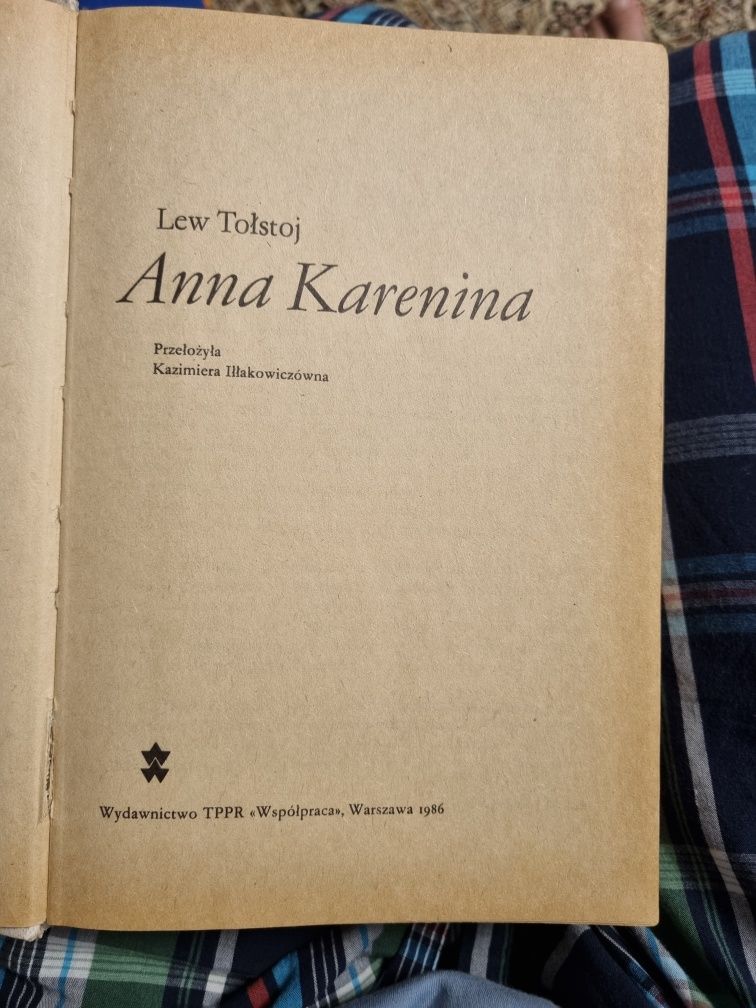 Powieść Anna Karenina