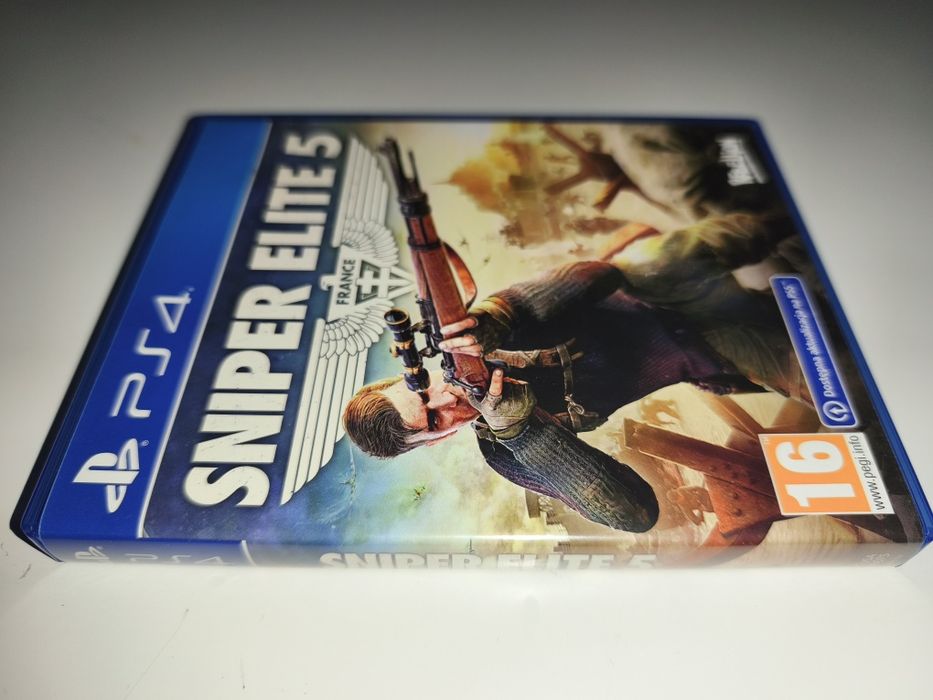 Gra Ps4 Sniper Elite 5 PL gry PlayStation 4 Crash Mafia Syberia GTA V