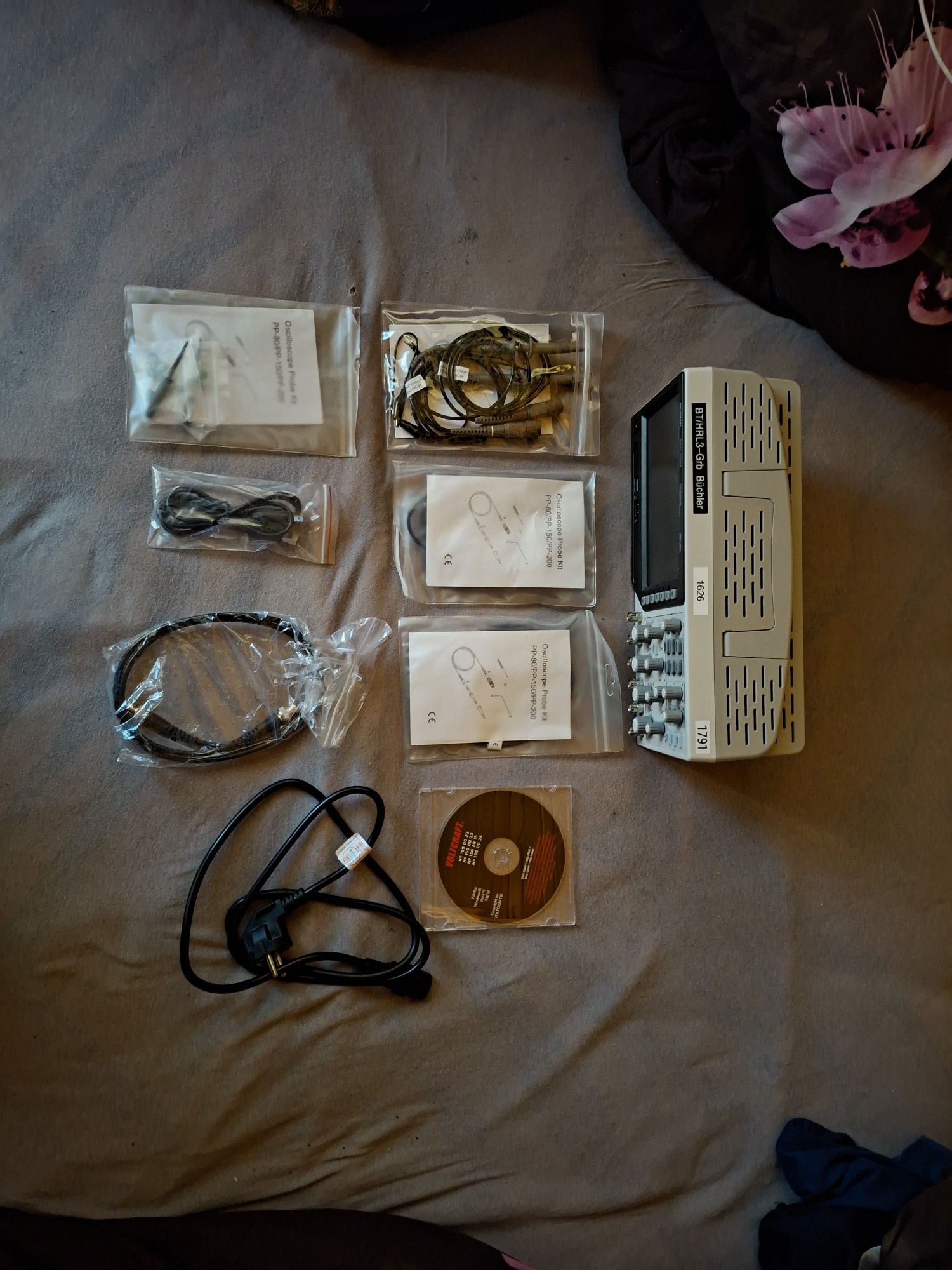 Voltcraft Oscyloskop Cyfrowy Dso-1204F 100 Mhz DSO1204F