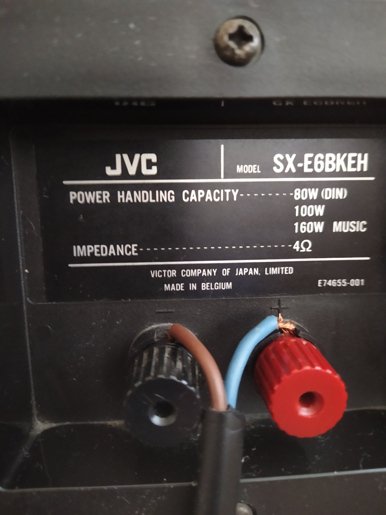 Акустика JVC SX E6
