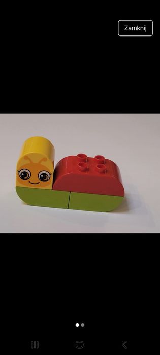 Ślimak wiązanka klocki LEGO DUPLO