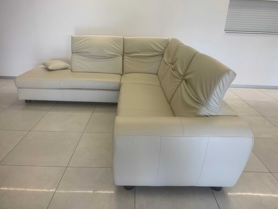 niemiecki narożnik 270x245 skóra naturalna jak nowy