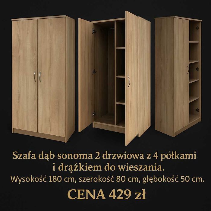 Łóżko + Materac 80x200 90x200 zestaw Hotelowy Pracowniczy