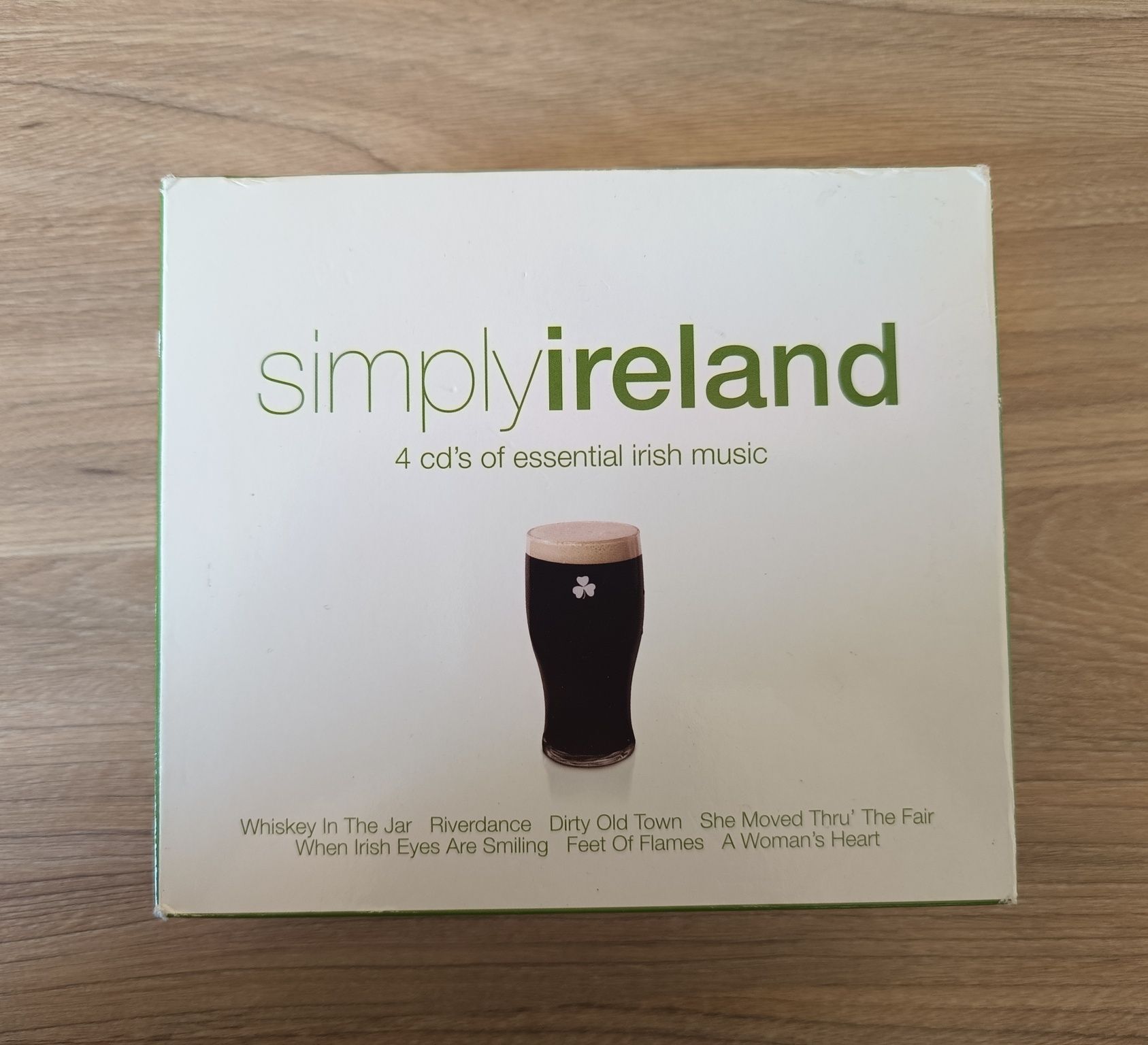 Muzyka irlandzka Simply ireland 4 płyty CD z muzyką irlandzka