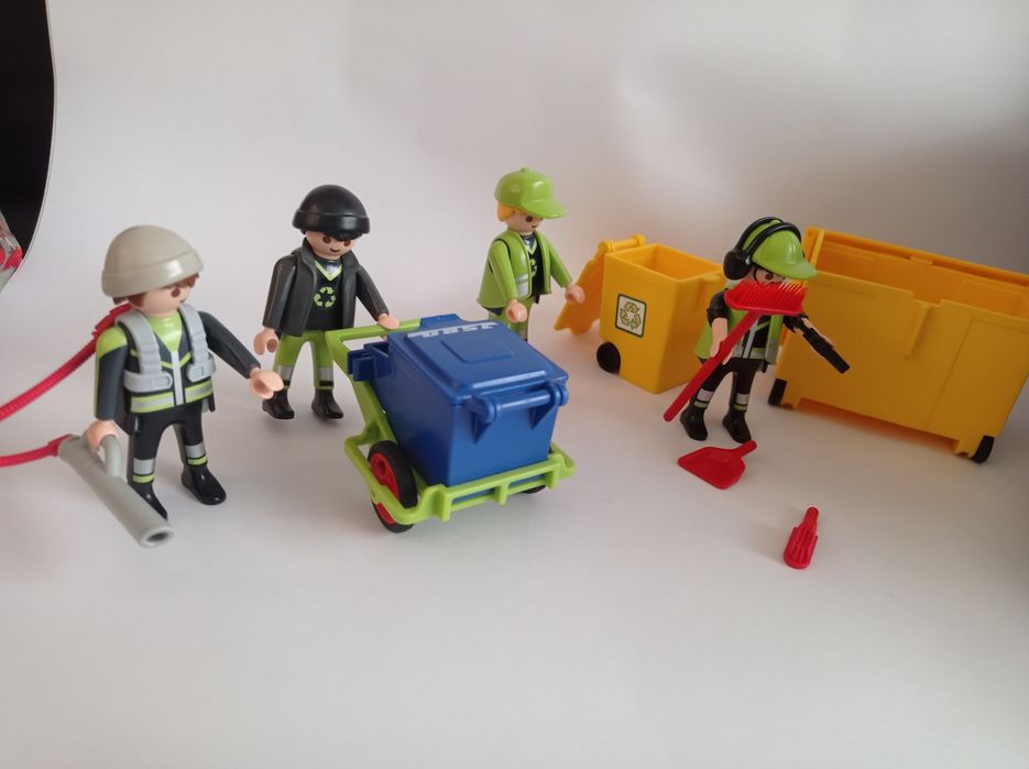 Playmobil samochód śmieciarka