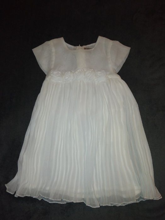 Sukienka tiulowa na chrzest wesele Grain Delle rozmiar 80 cm