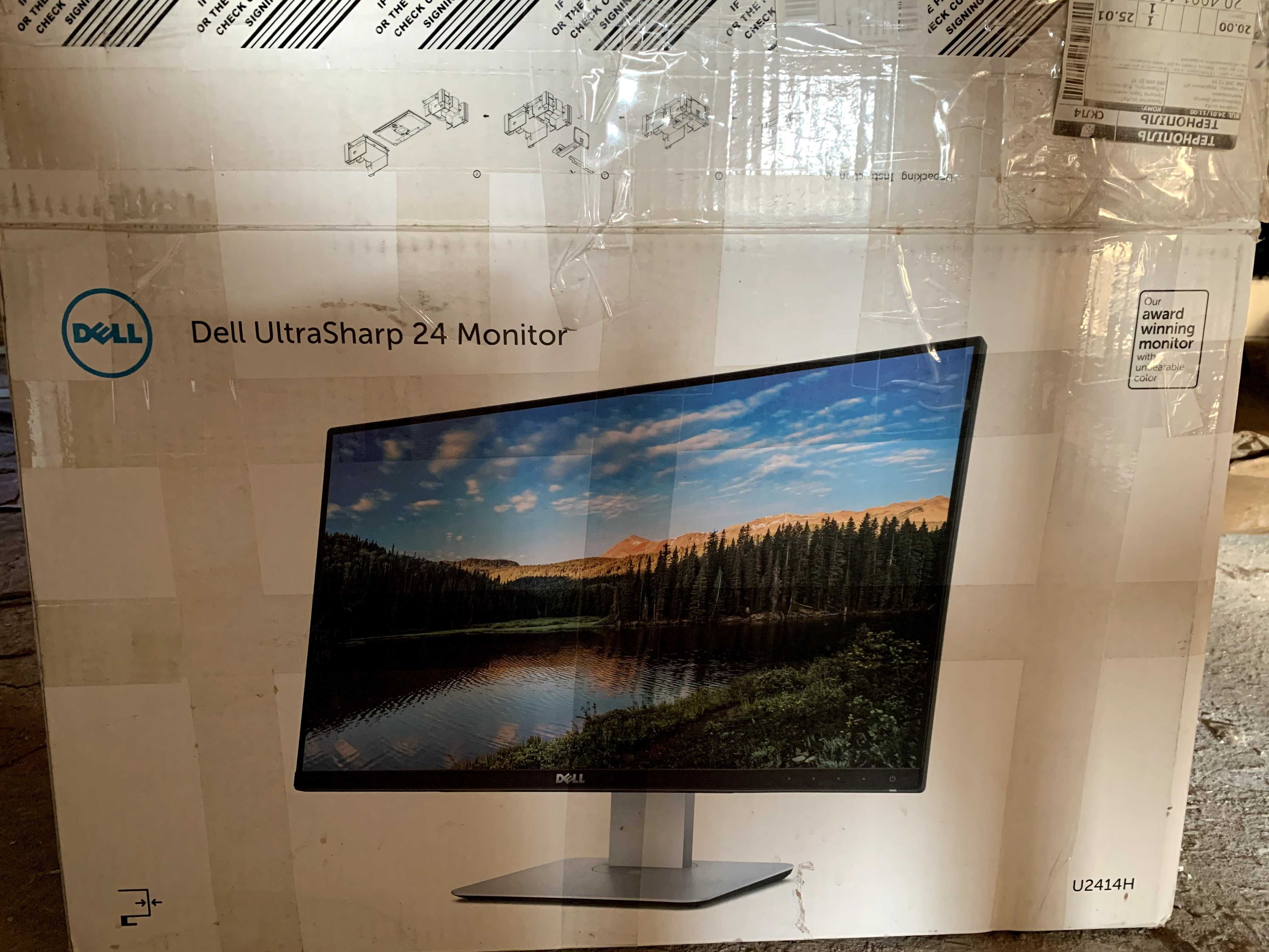 Монітор 24" DELL UltraSharp U2414Hb Full HD IPS Ідеальний стан