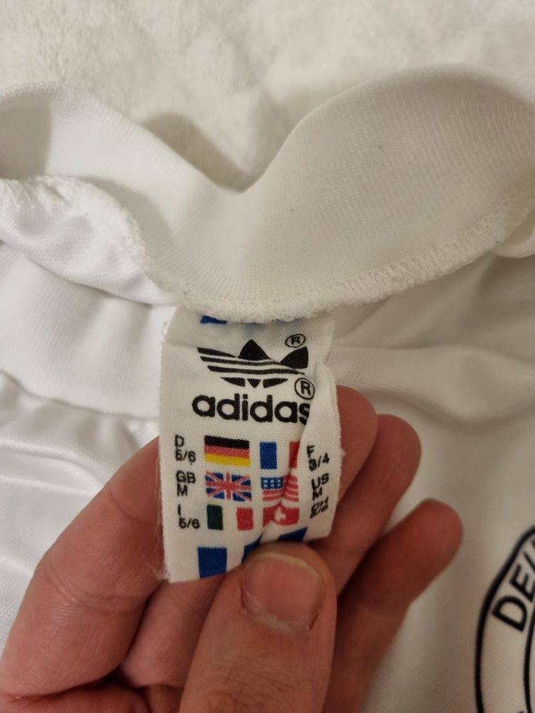 Vintage 1988/92 Adidas koszulka reprezentacji Niemiec Autentyczna