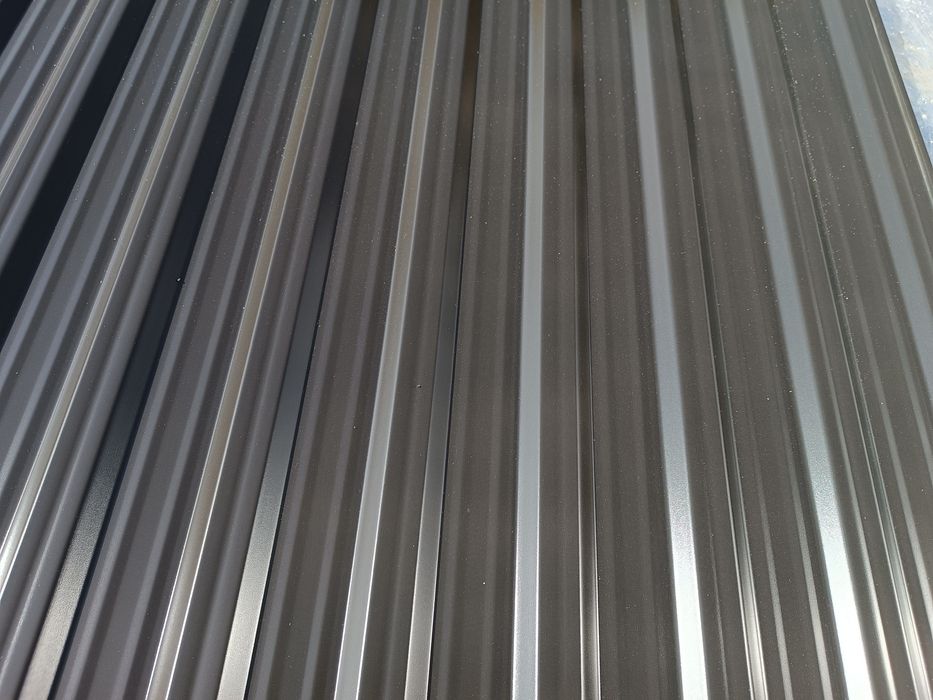 Blacha trapezowa ciemny brąz, grubość 0,65mm