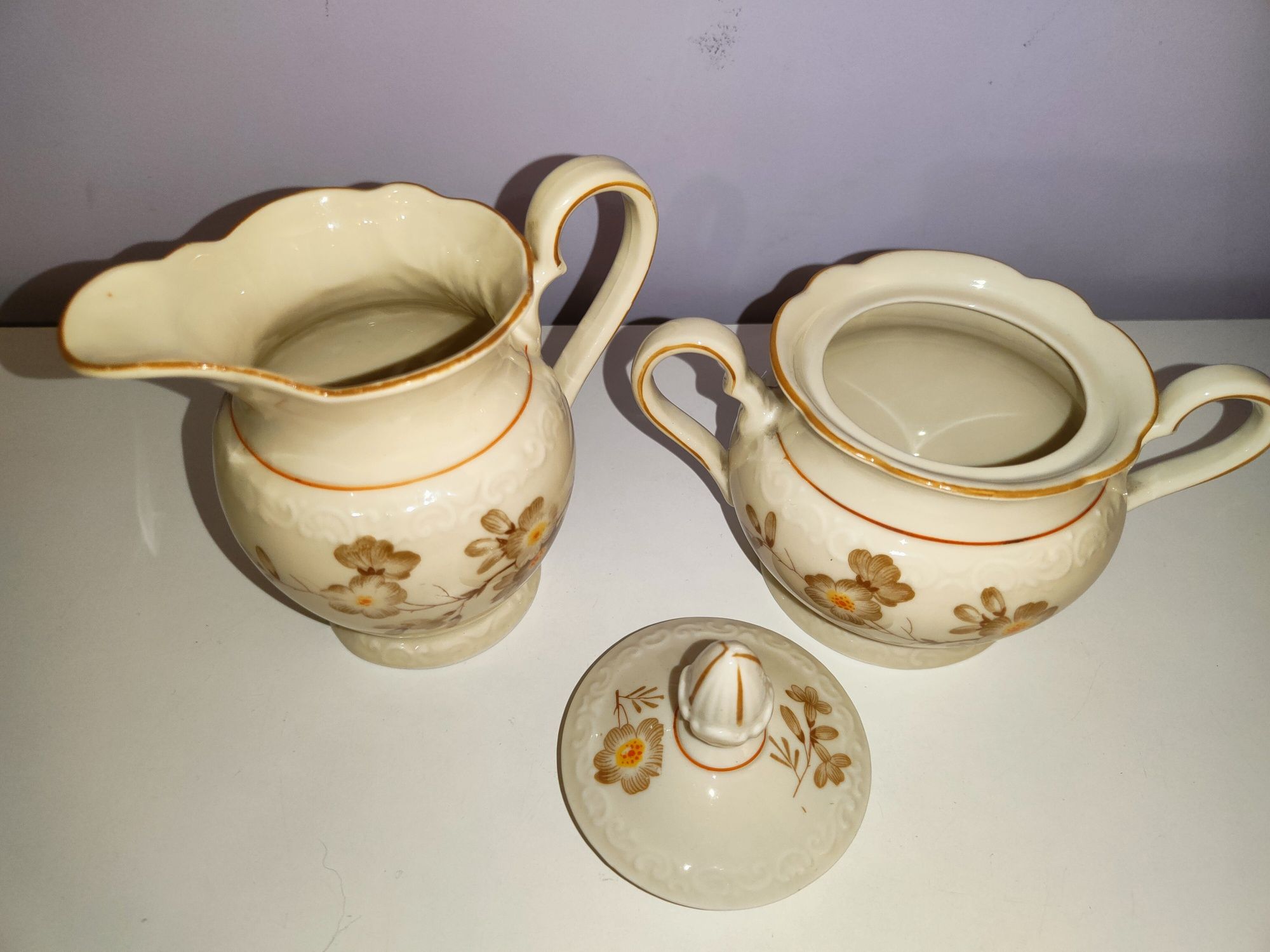 Bareuther waldsassen porcelana mlecznik cukiernica