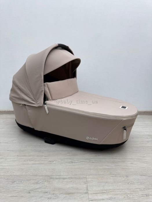 Люлька Cybex Priam 4.0 Cozy Beige, Off White, Sepia Black Сайбекс