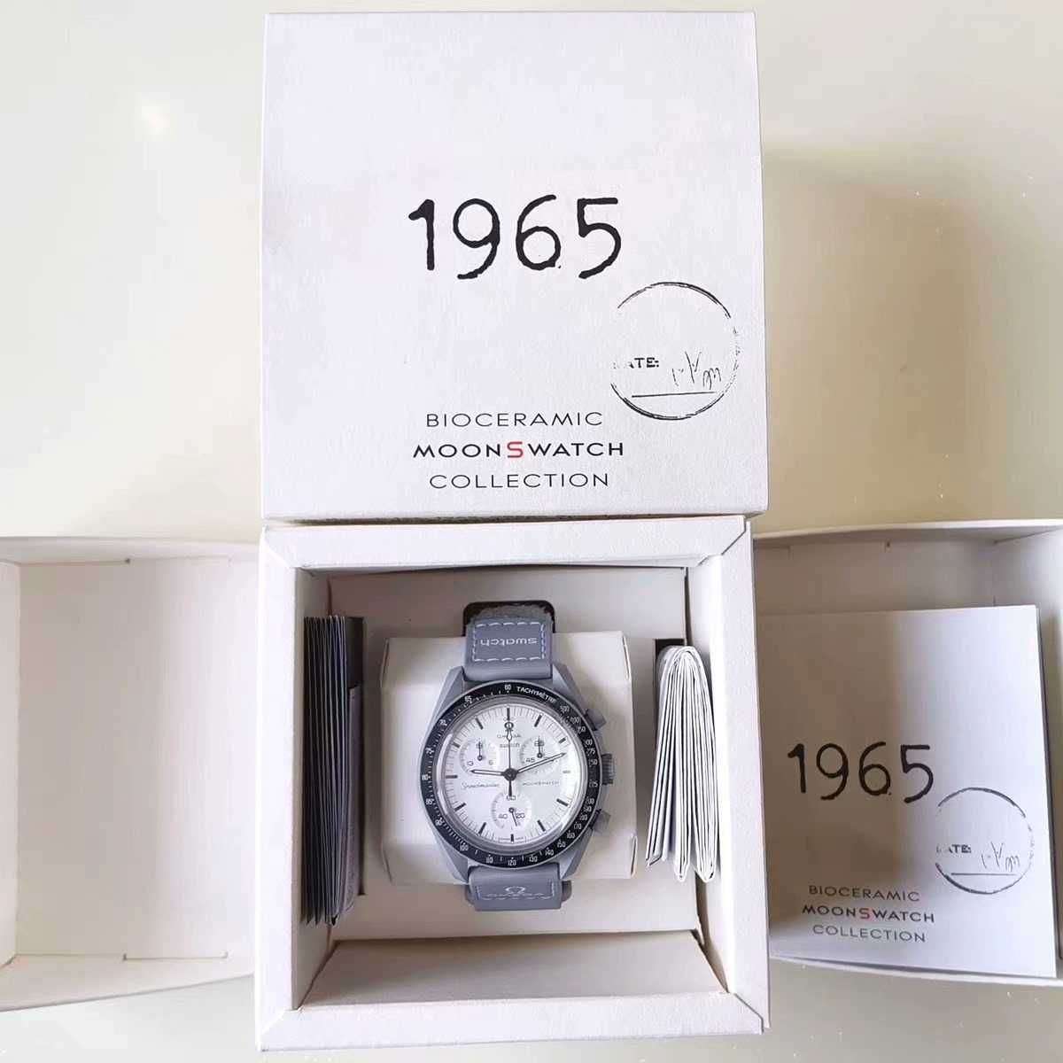 Zegarek Omega x Swatch 1965 SO33M106 - bez wad