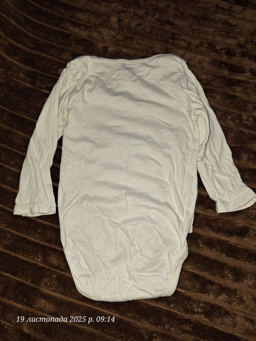 Боді дитячий на довгому рукаві