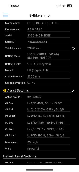 Orbea Rise H30 rozmiar XL 85Nm