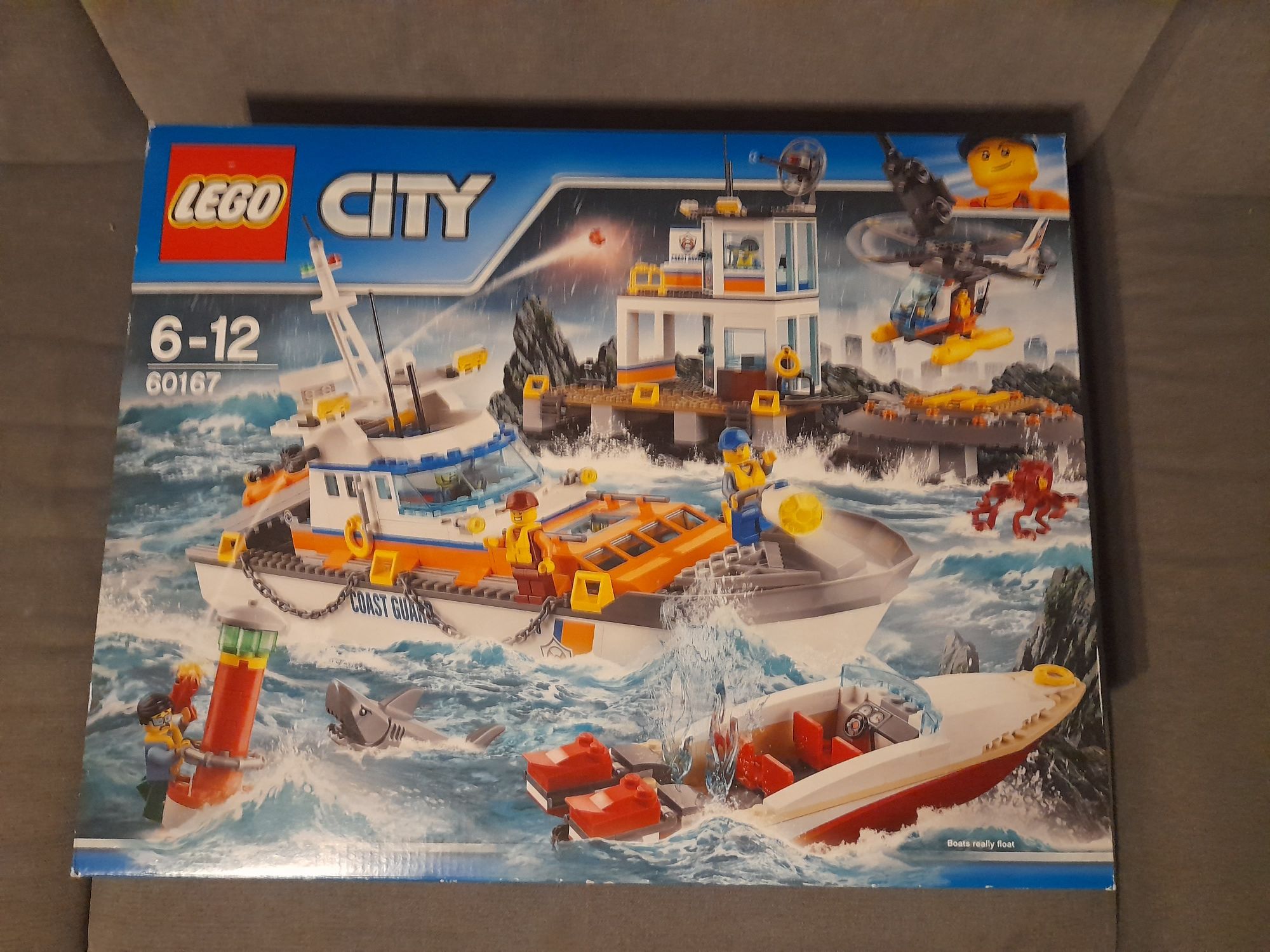 Klocki LEGO 60167 City - Kwatera straży przybrzeżnej - NOWY