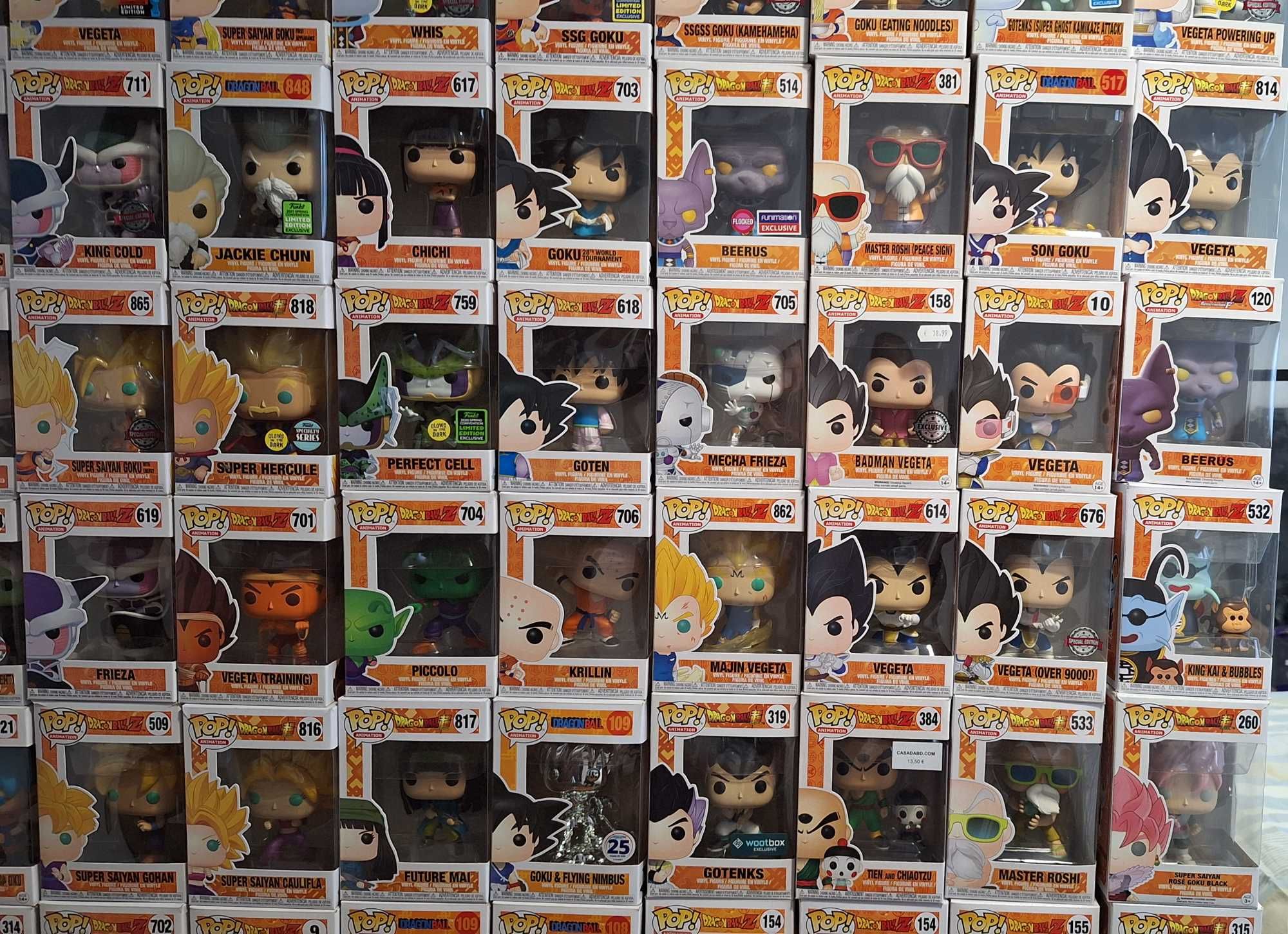 Coleção Funko Pop - Drangon Ball Z - Para colecionadores