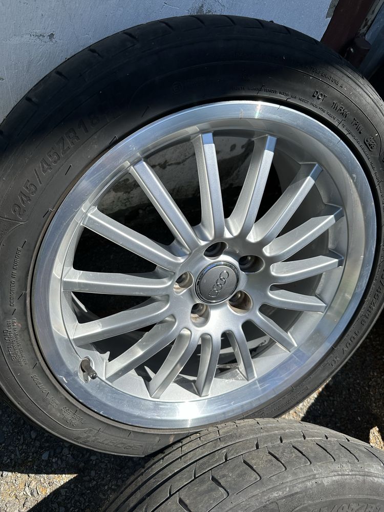 Audi S2, S3, S4 5x112 ET47 koła z oponami
