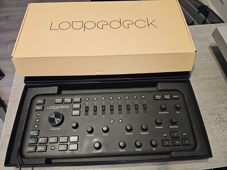 loupedeck + konsola do edycji