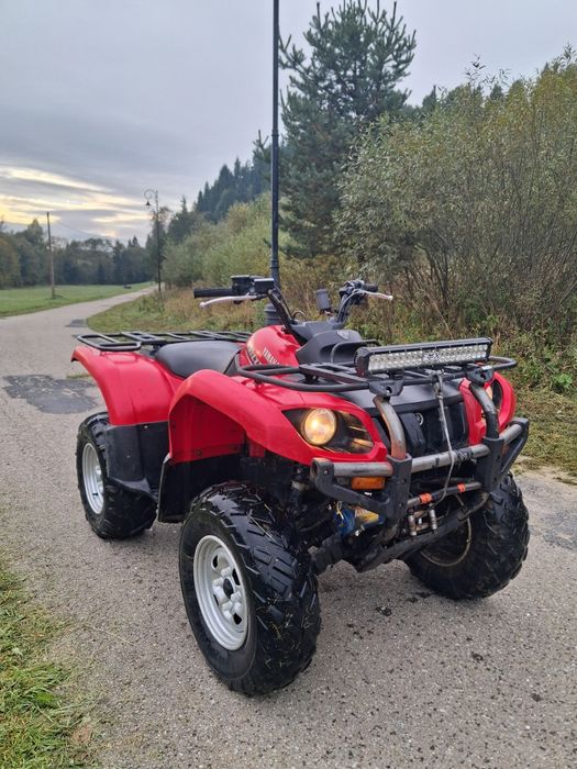 Yamaha grizzly 660  (700) idealny na zimę niski przebieg