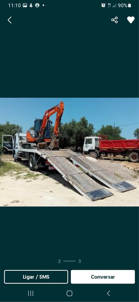 Camião Porta Maquinas 19 Toneladas, 454.000km