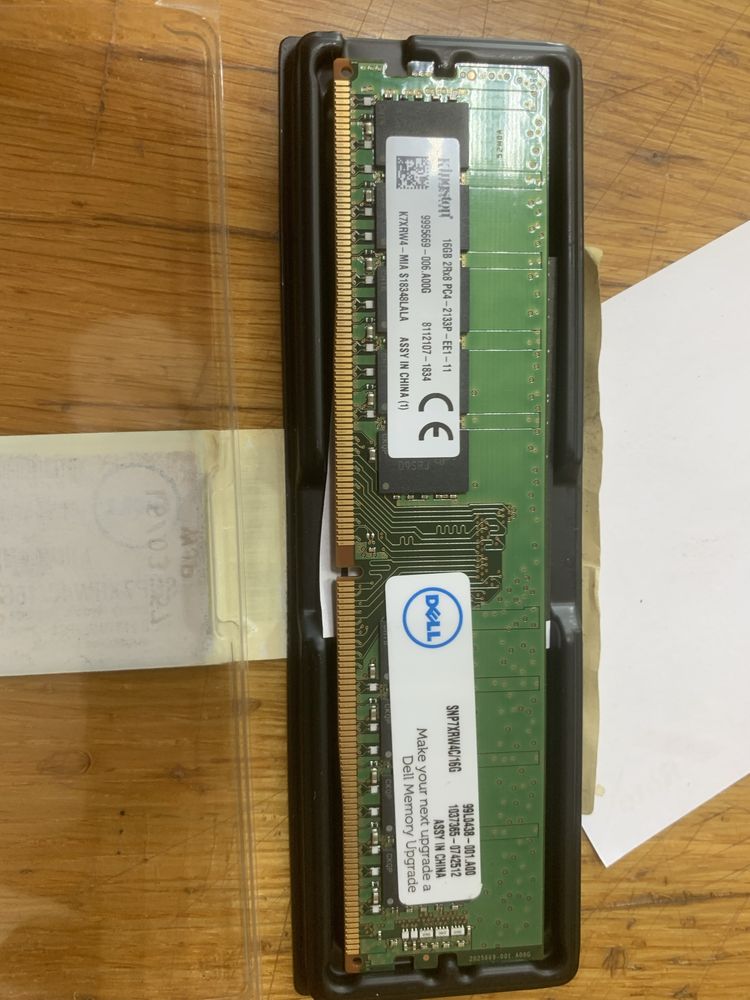Памʼять для сервера 16GB DDR3-4