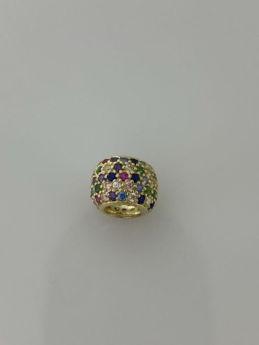 Złoty element charms na bransoletkę Pandora, Próba 585. Nowy (6122)