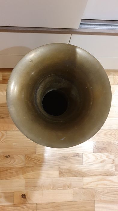 Oryginalny zabytkowy piękny indyjski wazon