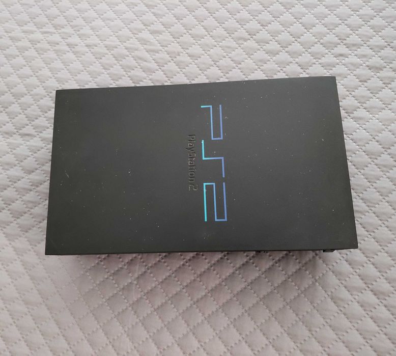 Ps2 com jogos e controle
