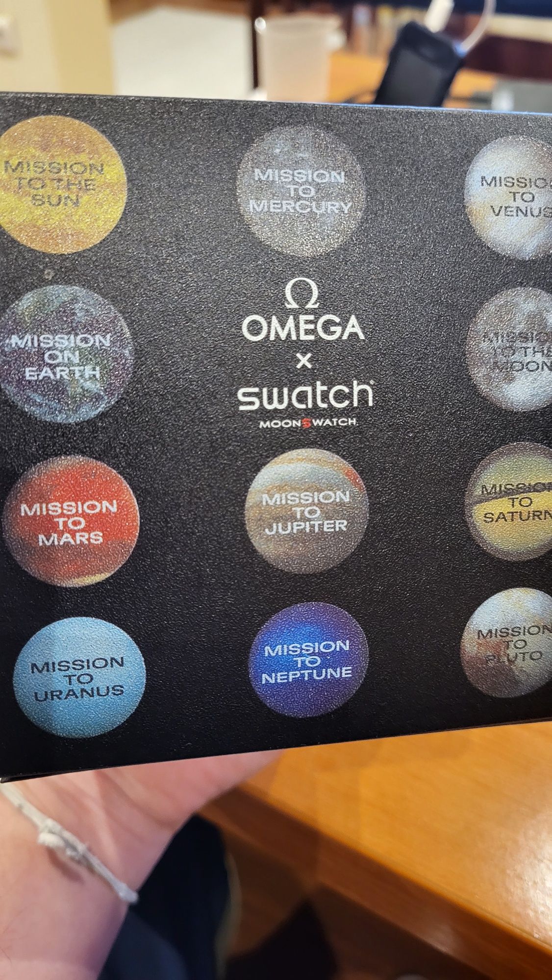 Relogio moonswatch
