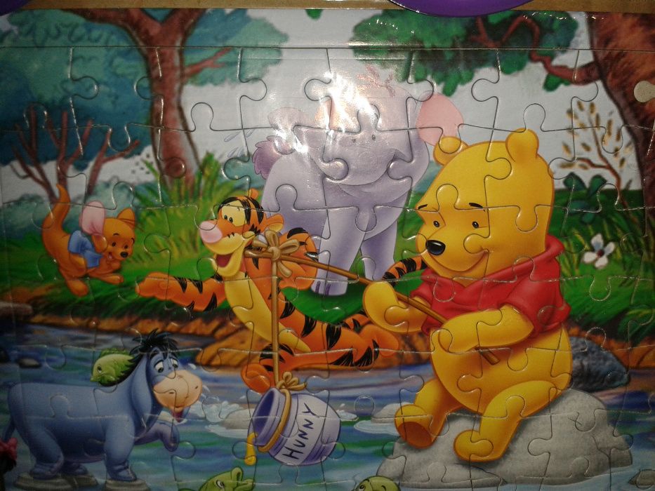 KUBUŚ Puchatek 2 nowe układanki puzzle dla maluszka i przedszkolaka