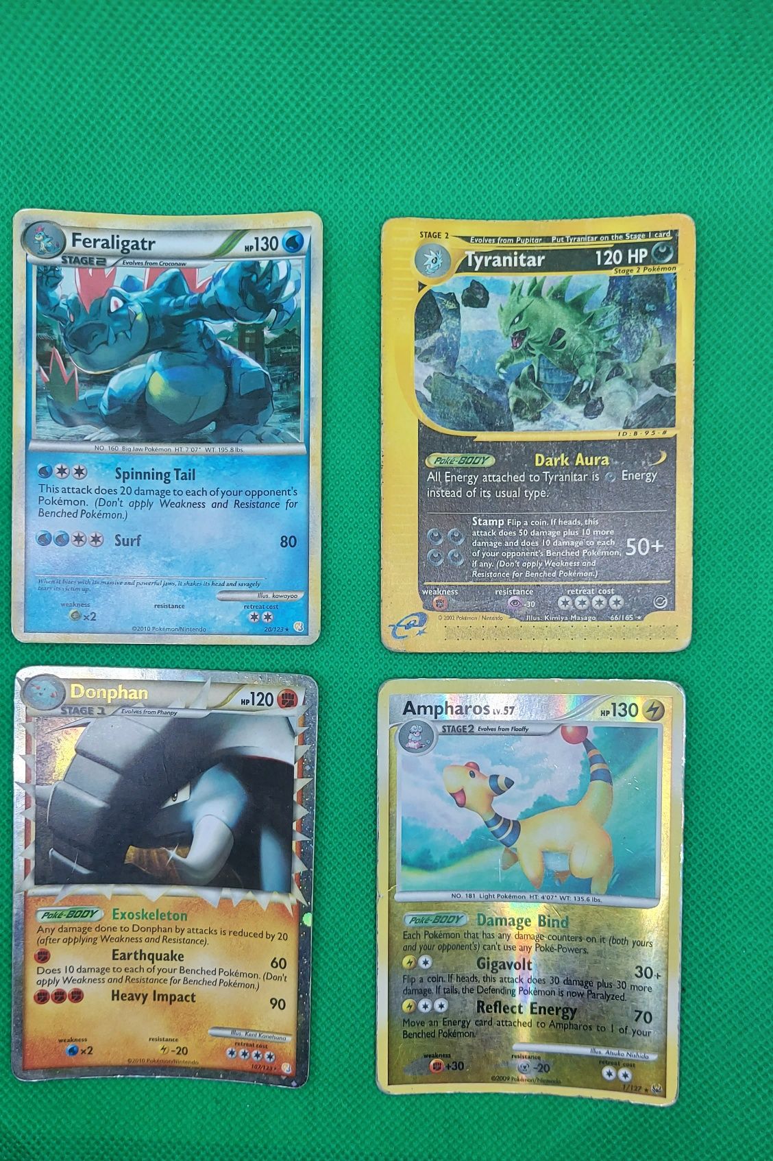 Cartas pokemon raras