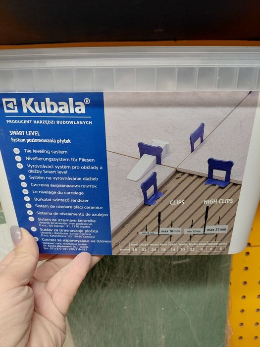 Kliny kubala we wiaderku 100 sztuki